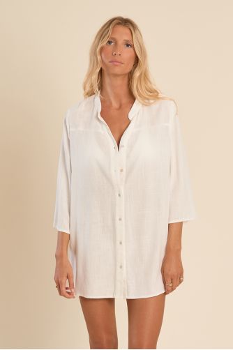 Chemise longue, oversize