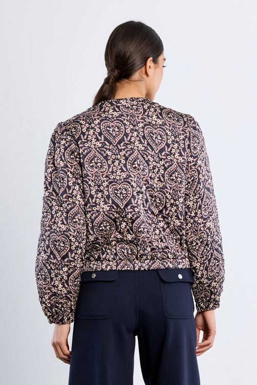 Chaqueta de manga larga con estampado