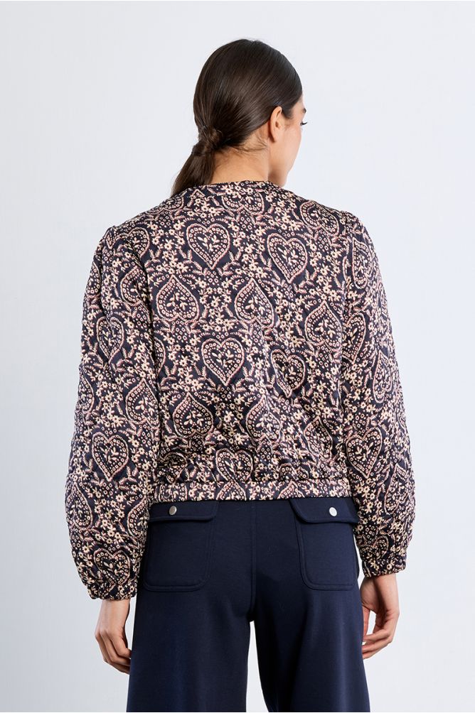 Chaqueta de manga larga con estampado