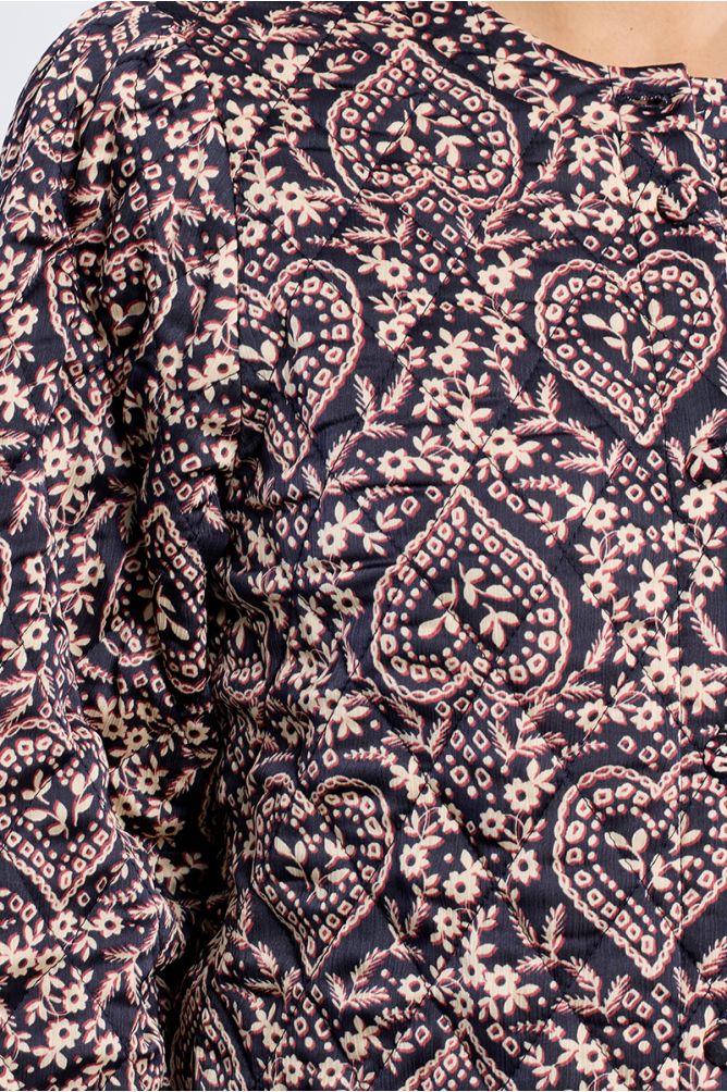 Bomber jacket, printed