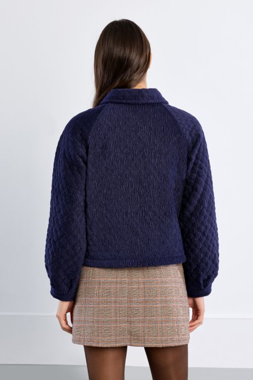 Oversized corduroy jacket