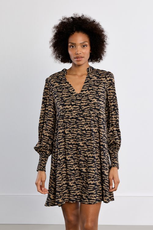 Mini dress, printed