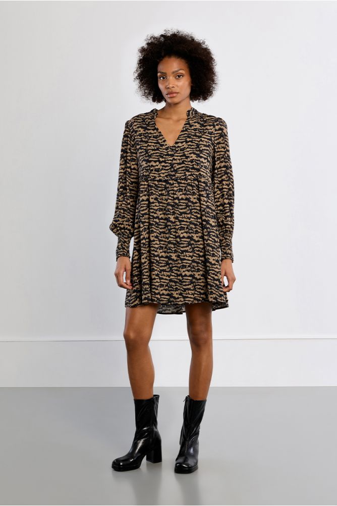 Mini dress, printed