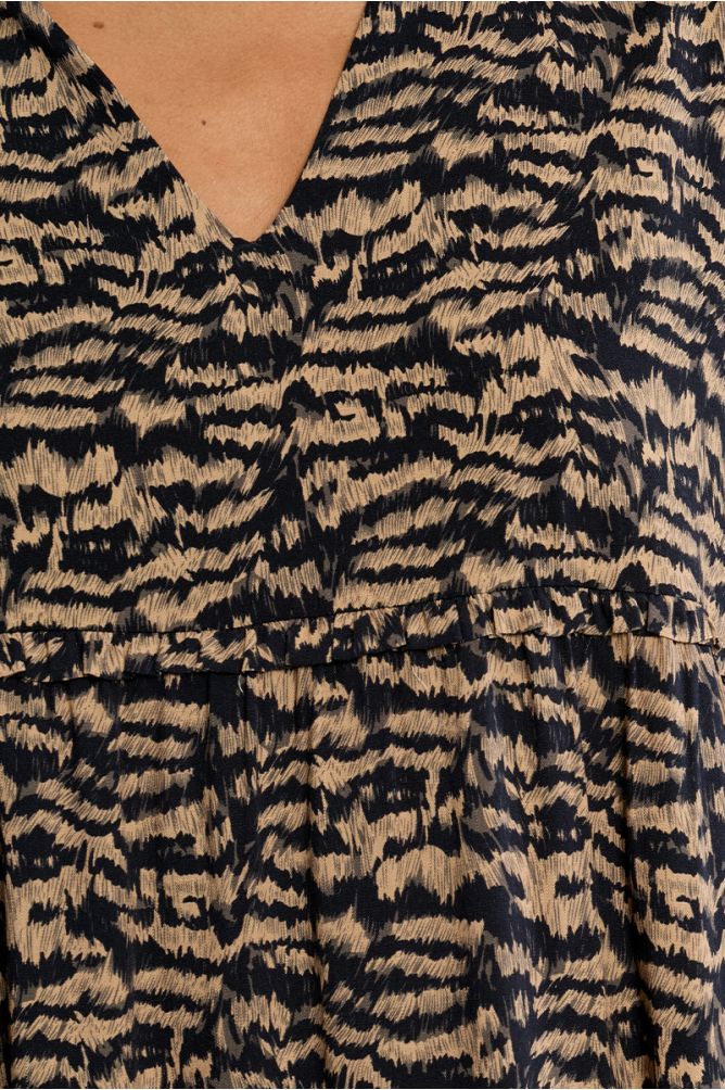 Robe mini, imprimée