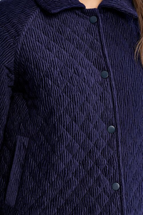Veste oversize en velours côtelé