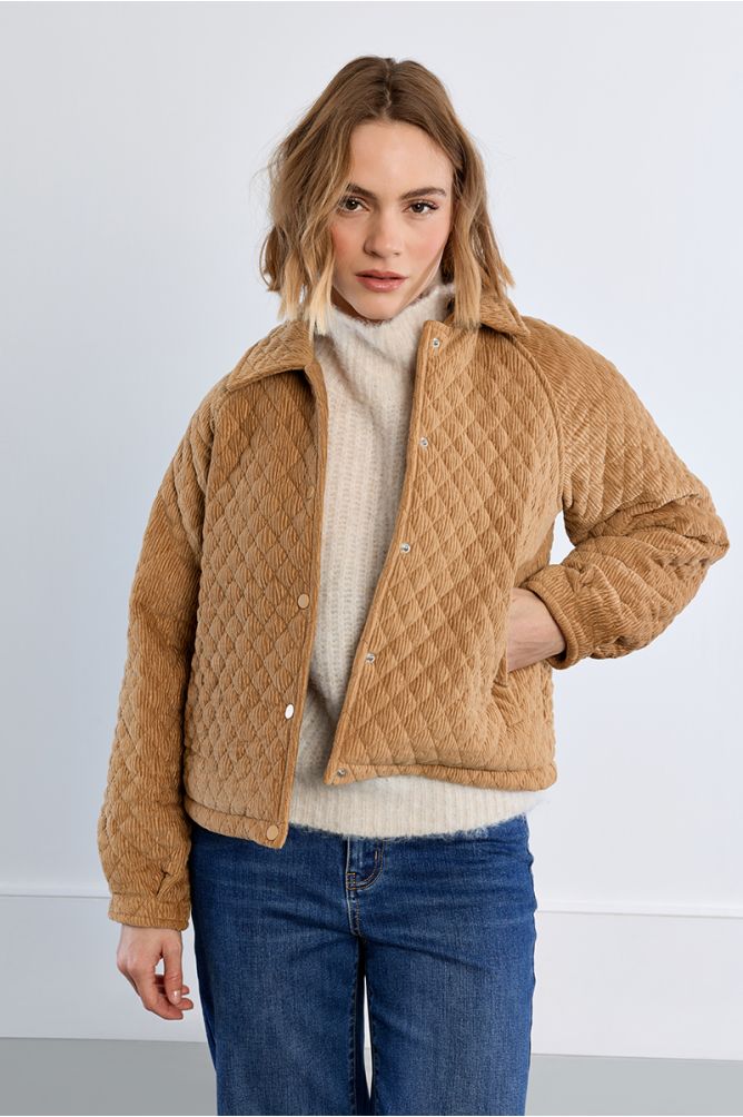 Giacca oversize in velluto a coste - Lili Sidonio
