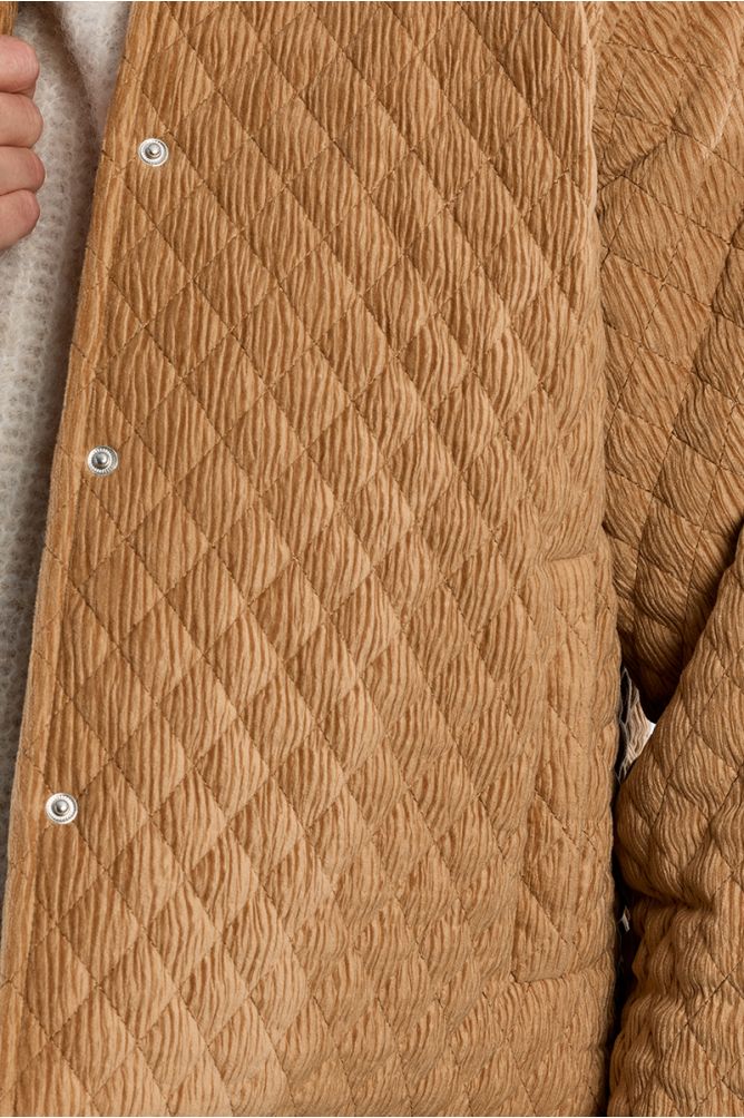 Veste oversize en velours côtelé