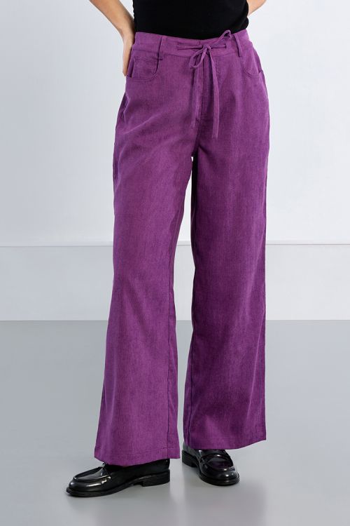 Pantalón largo detalle lazada