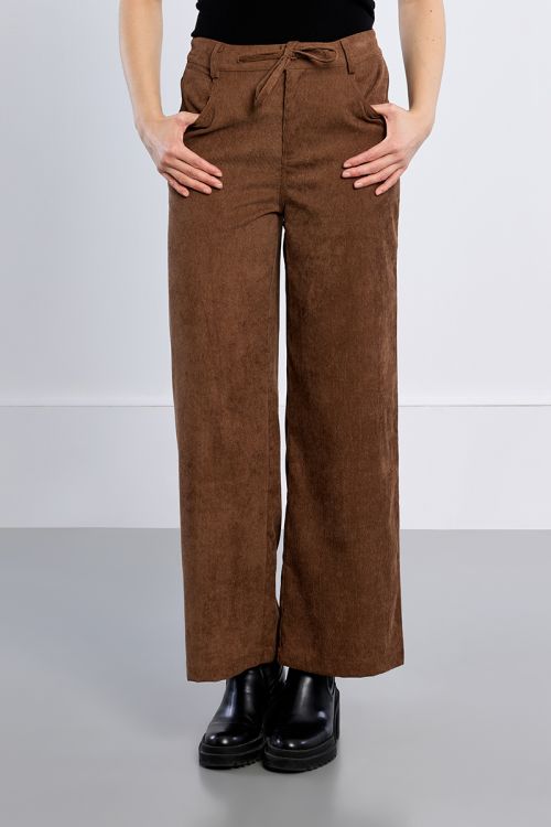 Pantalón largo detalle lazada