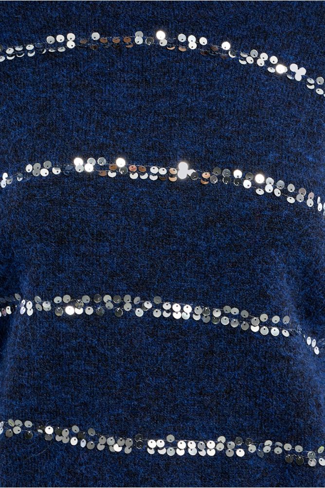 Pull en maille, à sequins