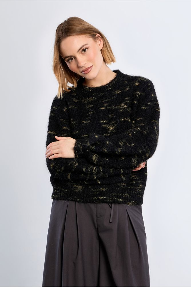 Jersey de manga larga abullonada