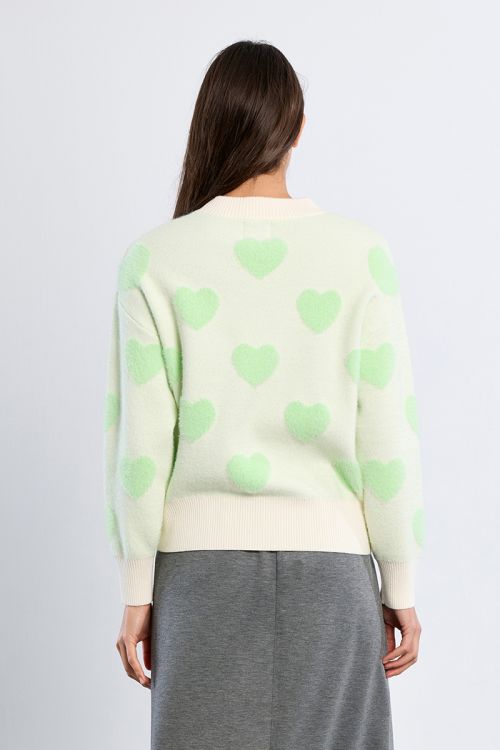 Pull à cœurs