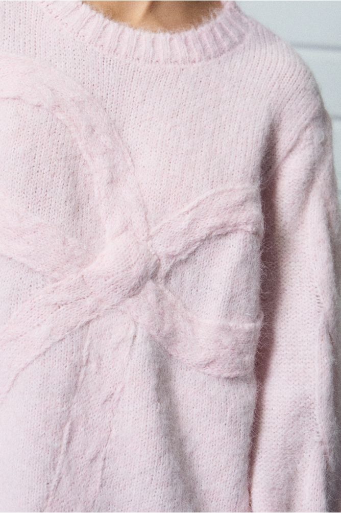 Jersey de manga larga detalle lazo