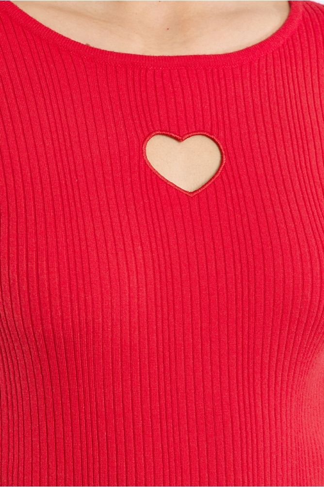 Jersey de manga larga detalle corazón