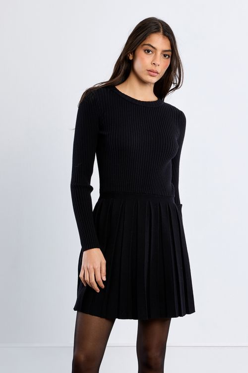 Robe mini en maille