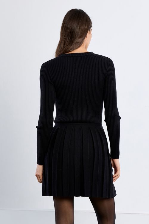 Robe mini en maille