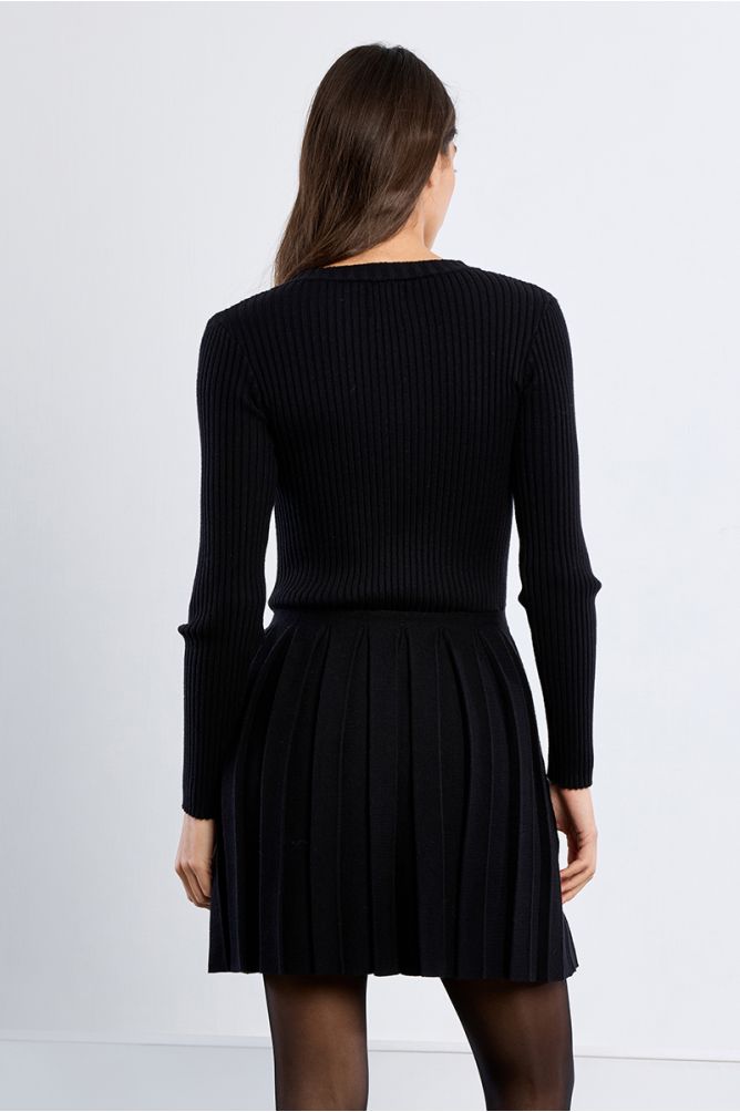 Knitted mini dress