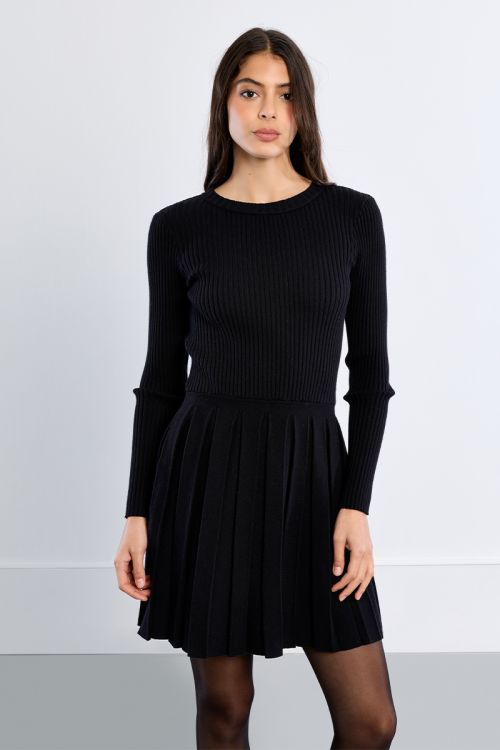 Knitted mini dress