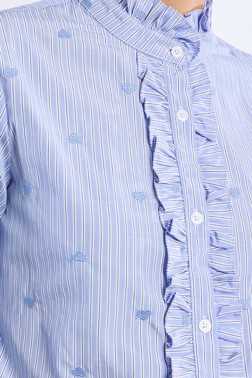 Camisa de manga larga poeta con estampado