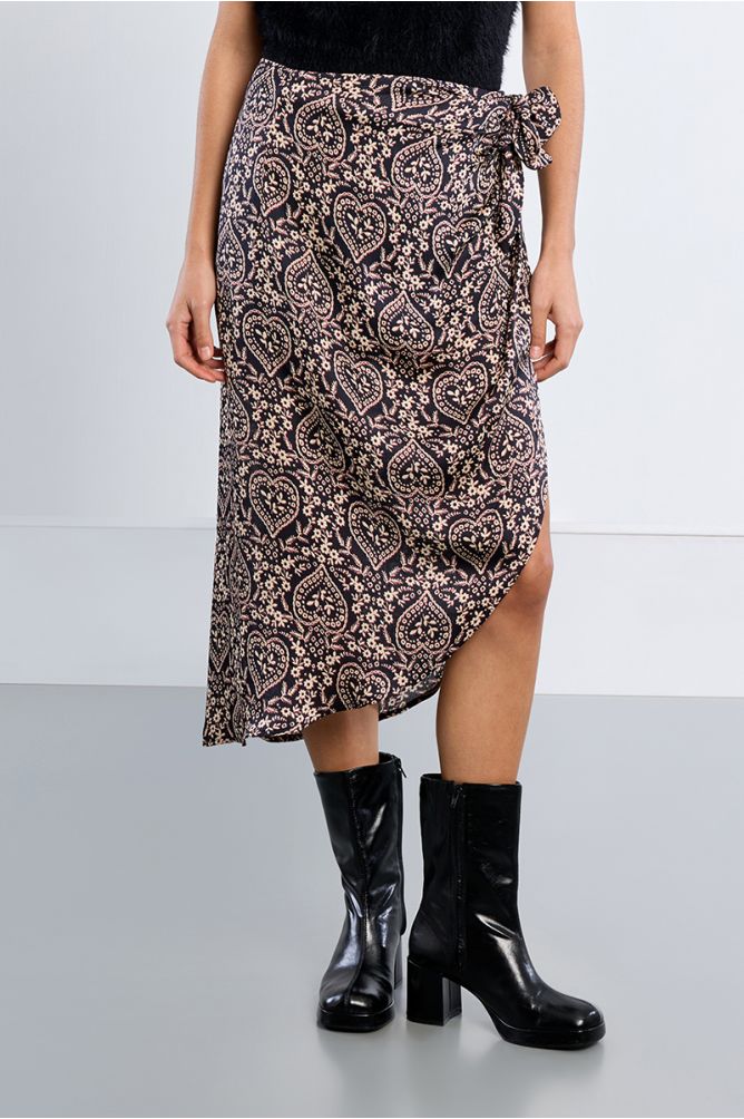 Midi wrap skirt, Nevada