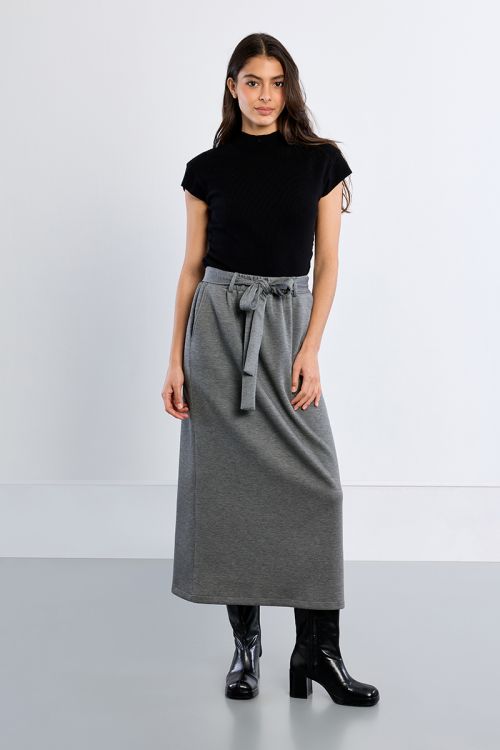 Maxi skirt, straight