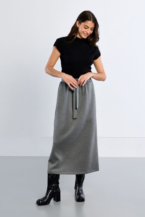 Maxi skirt, straight