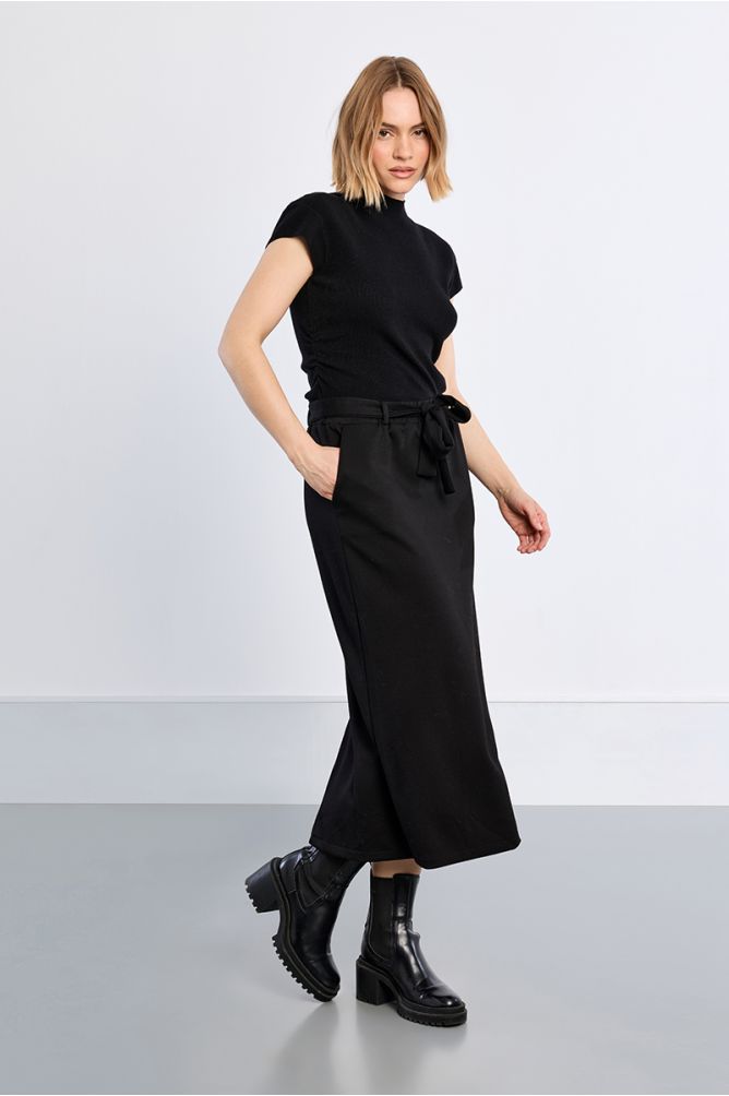 Maxi skirt, straight