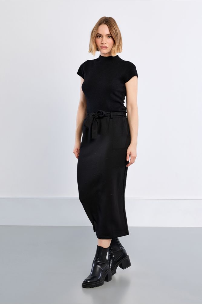 Maxi skirt, straight