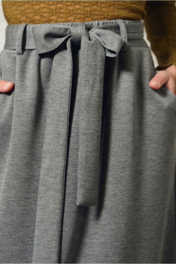 Maxi skirt, straight