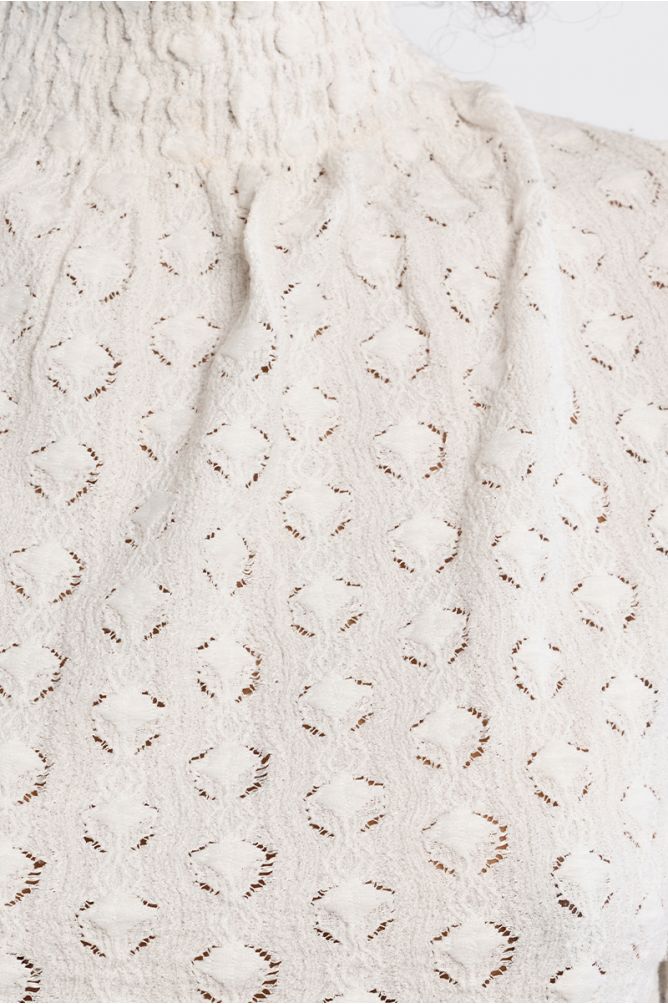 Victorian undershirt, in semi-transparency