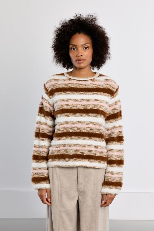 Maglione a righe soffice - Lili Sidonio