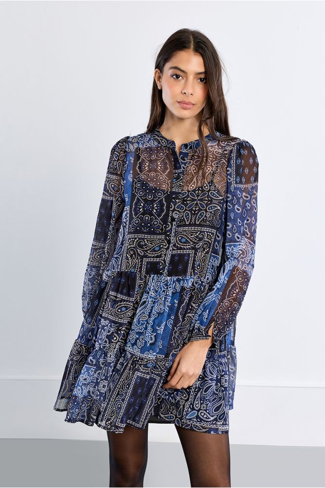 Robe mini, bandana