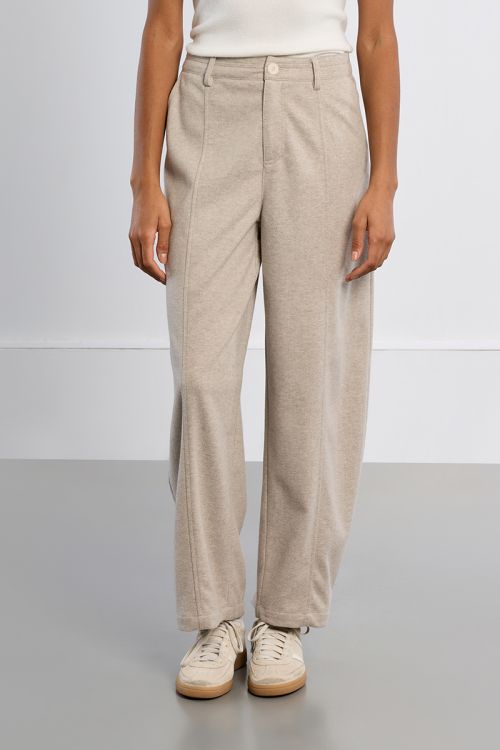 Barrel pants, high waist