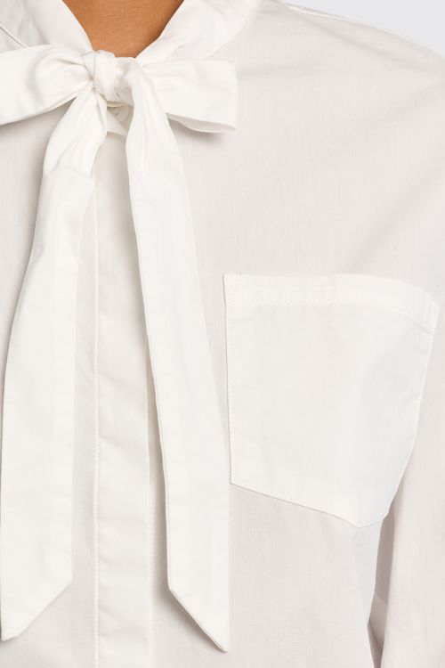 Camisa de manga larga detalle lazo