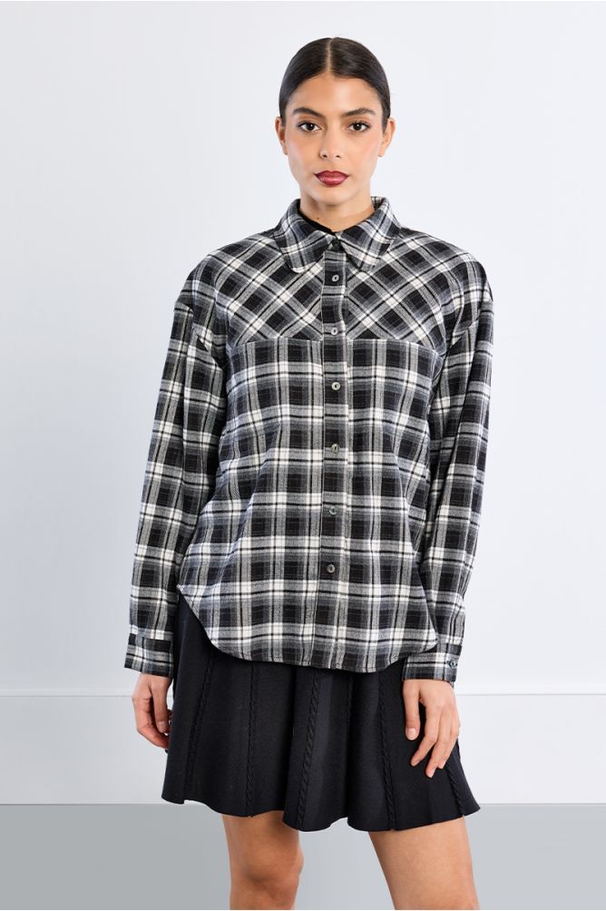 Camisa de manga larga con estampado