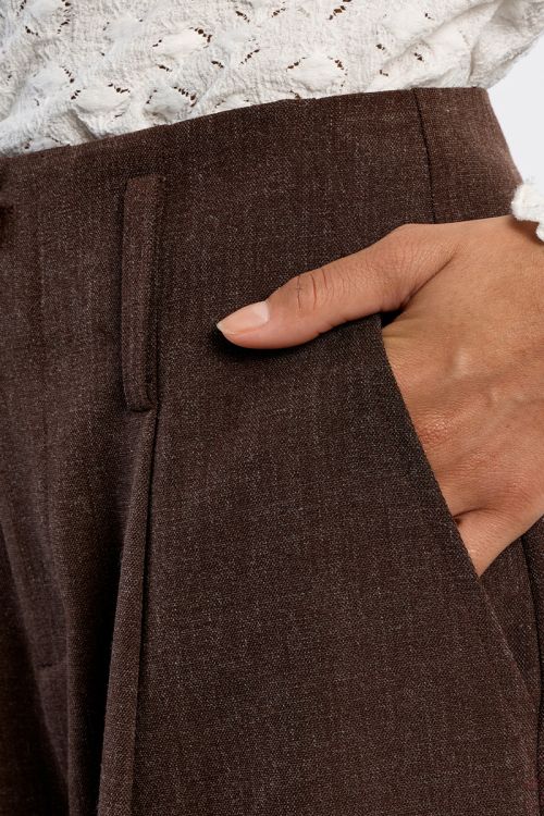 Pantalon barrel, à pinces