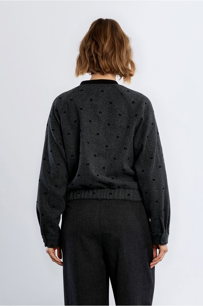Chaqueta de manga larga con estampado