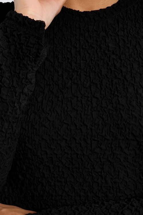 Pullover in terry knit, straight