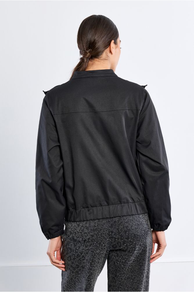 Veste sporty, à volants