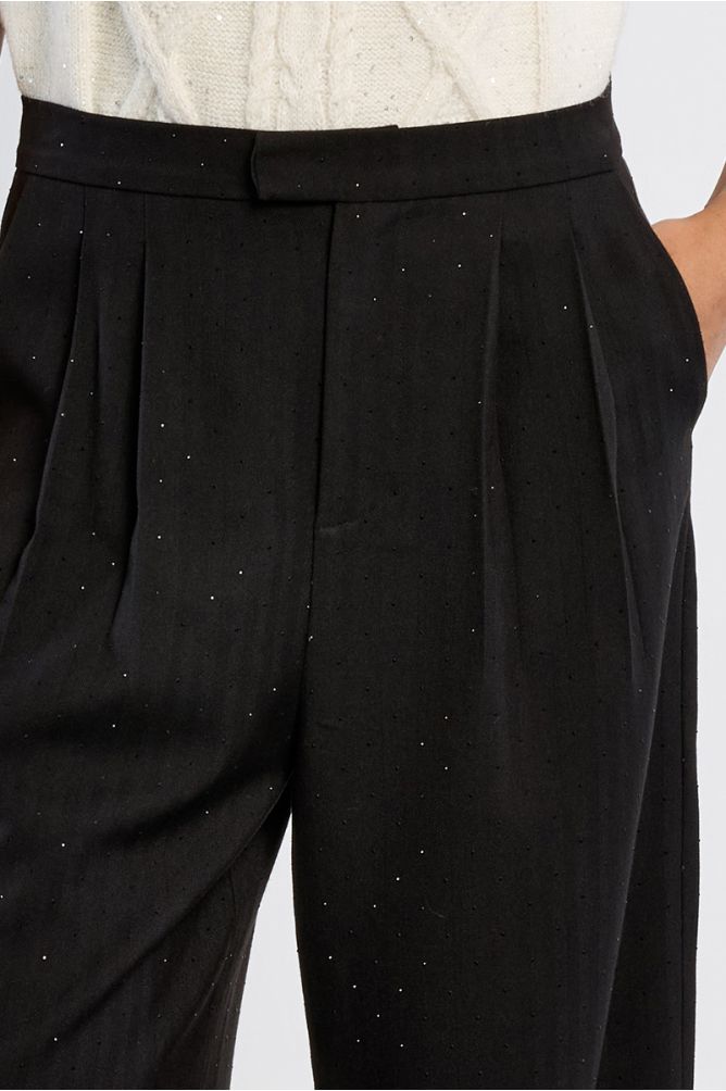 Pantalon à pinces, basique