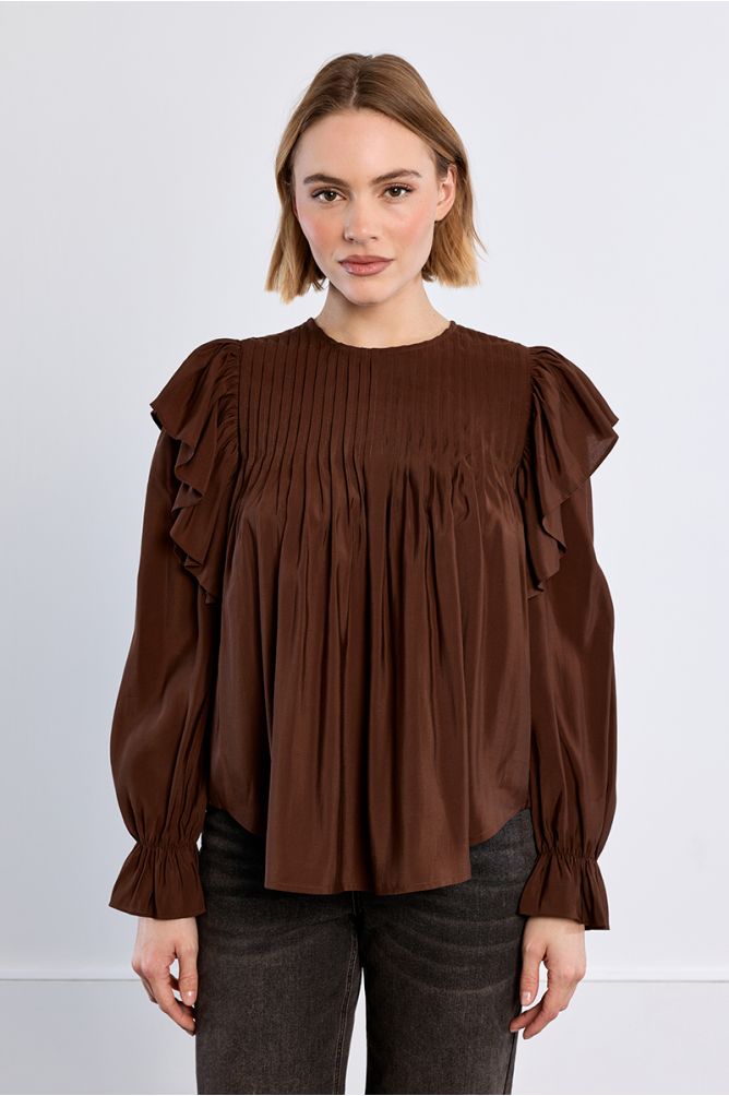 Ruffle blouse