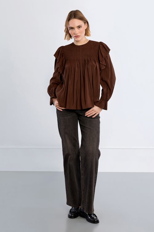 Ruffle blouse