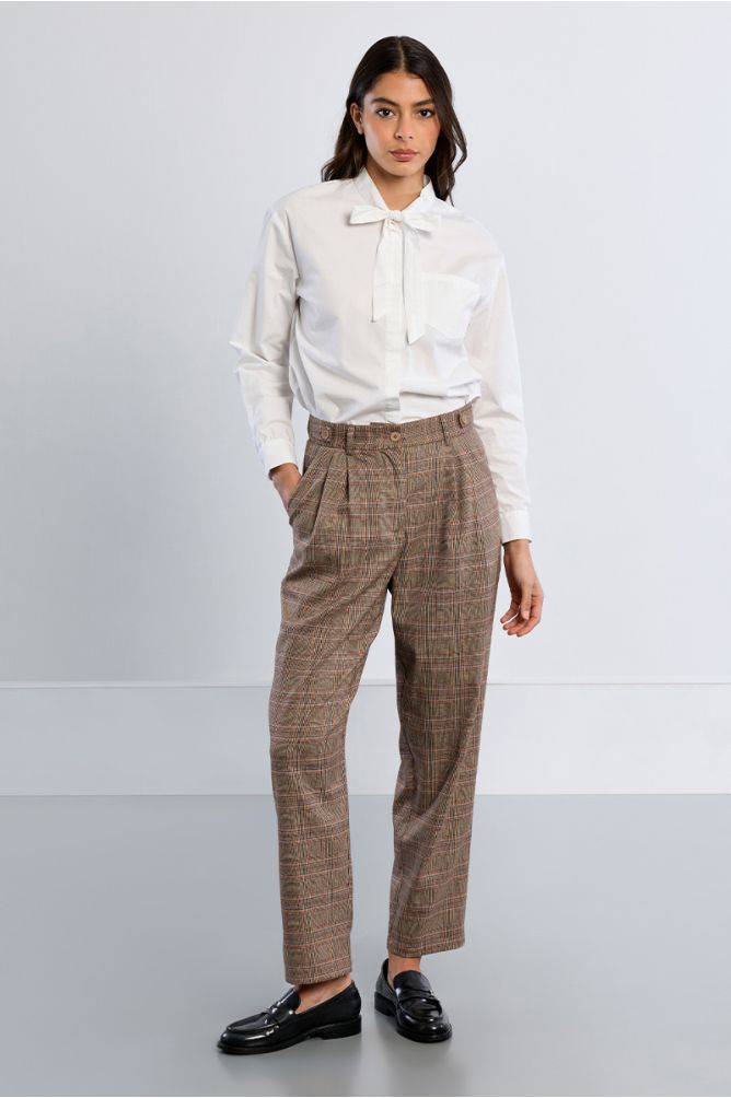 Pantalón tobillero con estampado