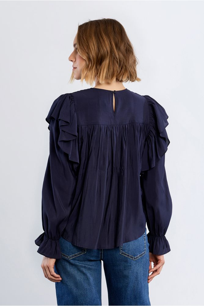 Ruffle blouse
