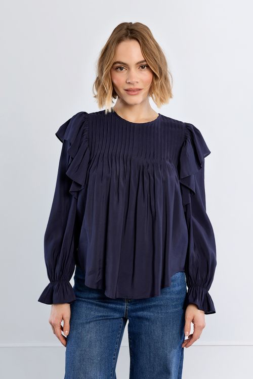 Ruffle blouse