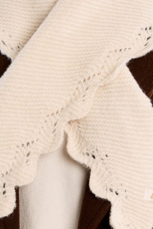 Colletto in maglia con ricami traforati - Molly Bracken