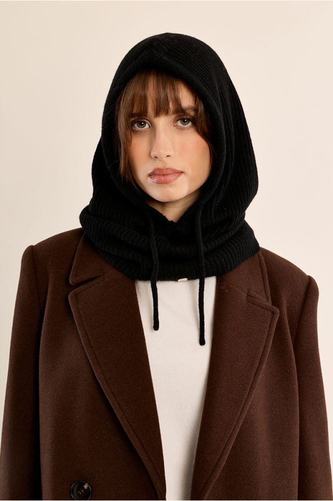 Cagoule en maille