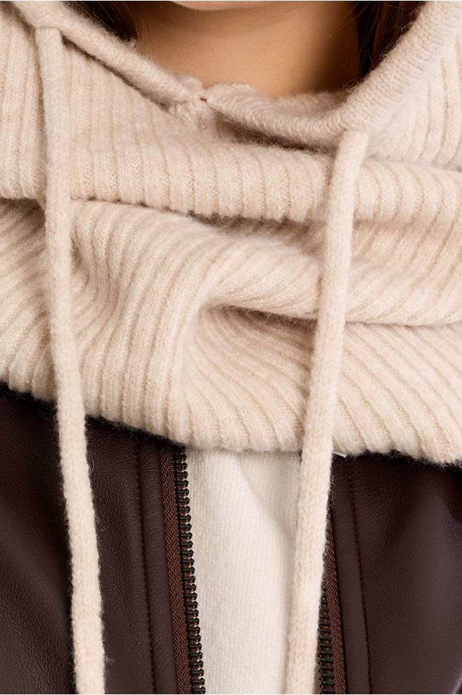 Cagoule en maille