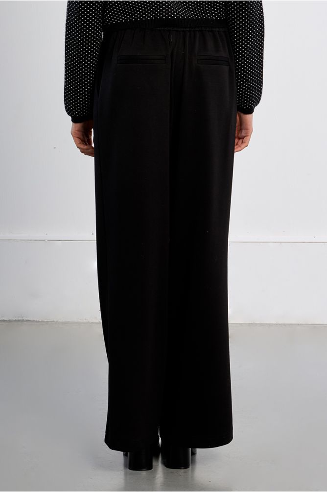 Pantalon tailleur, large