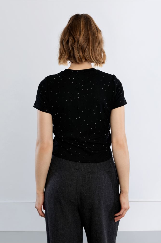 Rhinestone T-shirt